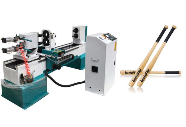 Buy high speed cnc wood lathe machines with double turning spindles at wholesale prices