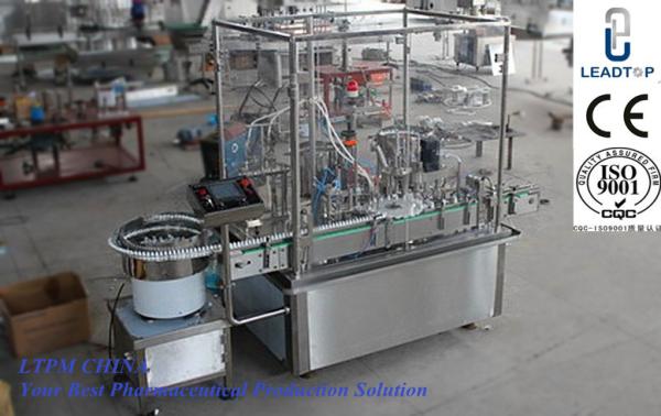 Buy Automatic Liquid Bottle Filling Machine with PLC Control 10-40 bottles/min at wholesale prices