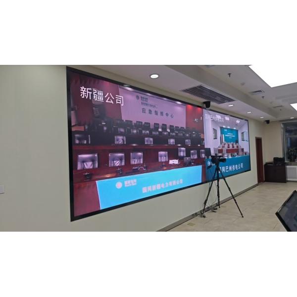 Indoor 600*337.5mm PH0.9\1.25mm HD Large LED Advertising Screen For Indoor Fixed Installation