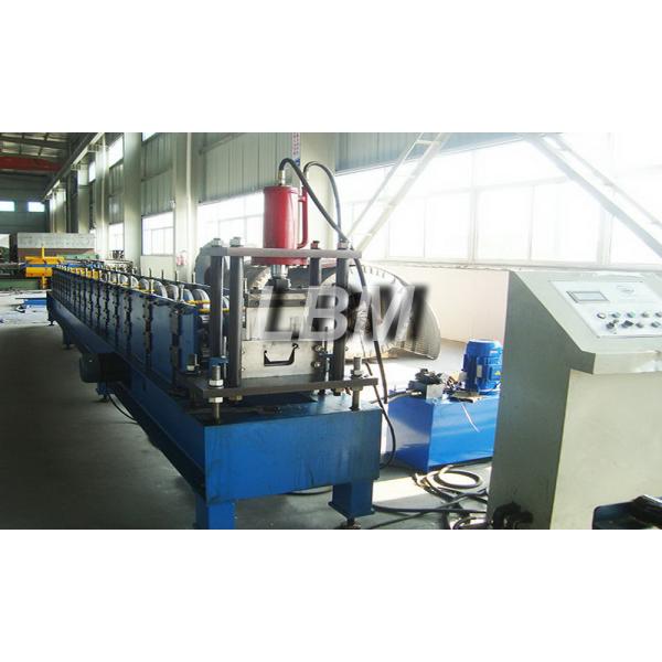 PLC Automatic Made In China Metal Gutter Roll Forming Machine 2018 new Type CNC Control Roll Forming Machine