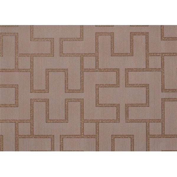 Strippable PVC Plaid Chinese Style Wallpaper TV Background Wallpaper 0.53*9.5m