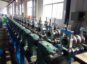 PLC Frequency Control System Rack Roll Forming Machine Machine With 5m/min - 15m/min