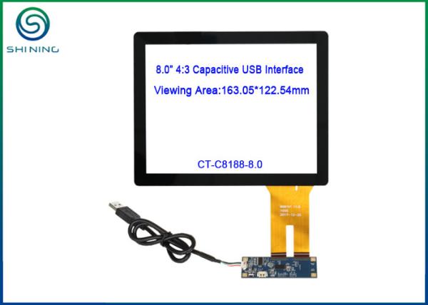 Buy 8 Inch Monitor PC Touch Screen With USB Interface Plug And Play Dustproof at wholesale prices