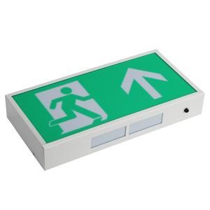 China Rechargeable Led Exit Signs , Emergency Battery Powered Exit Sign Lights With 3 Years on sale