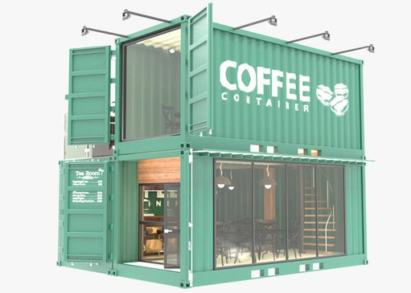 Buy Topshaw Customized Design Container Mobile Restaurant Container Cafe Design at wholesale prices