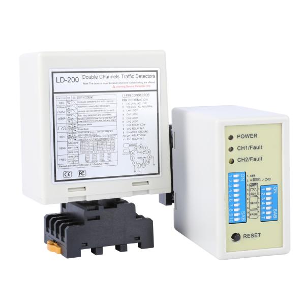 Dual Loop Vehicle Detector With Enhanced Security Anti-Crosstalk Interference