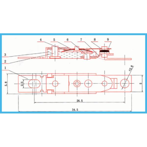 100m Ohm ST12 AMT Temperature Thermal Switch 16A Bi Metal Temperature Switch