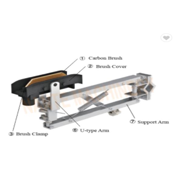 NSP - H32 Aluminium / Copper Joint For Unipole Insulated Conductor Rail