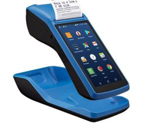Quality Barway Android System Scanner Touch Screen Handheld Pos Terminal Machine with Printer for sale