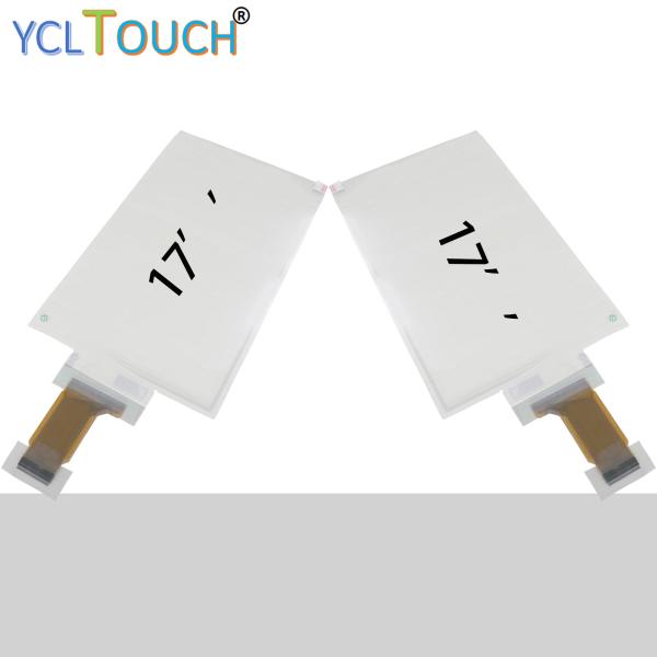 Buy Transparent Capacitive Touch Foil 17 Inch with XP Win7 8 Android Linux System FCC at wholesale prices