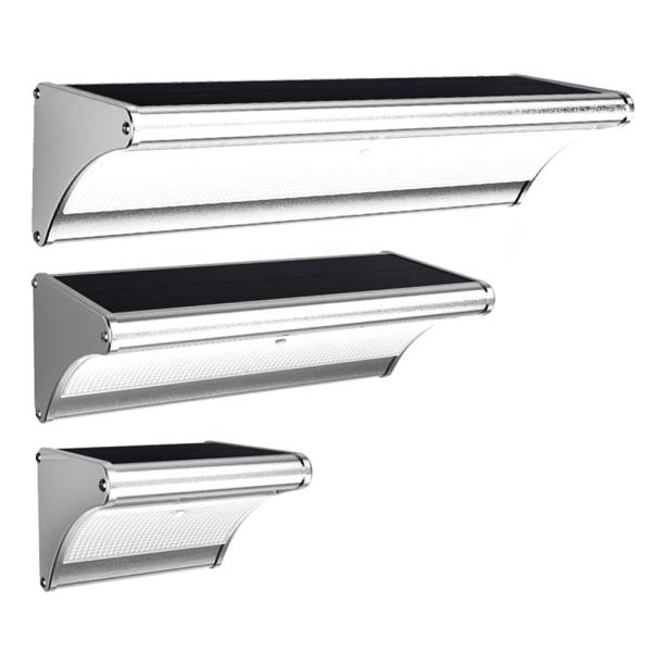 High Powered Solar LED Wall Lamp Long Working Time 24/48/60 Led IP65