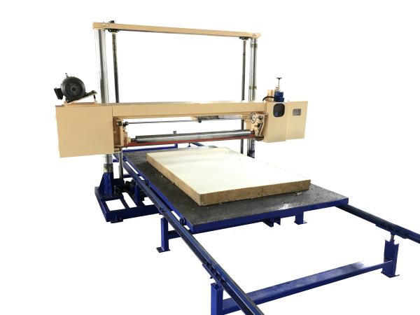 Buy Fast Speed Foam Sponge Block Horizontal Plat Splitting Cutting Machine High Efficiency at wholesale prices