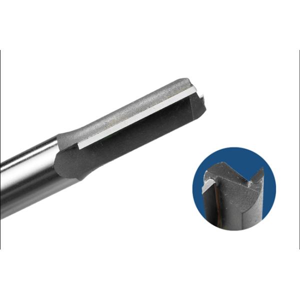 High Precision Straight Cut Router Bit Carbon Steel Body Customized Color