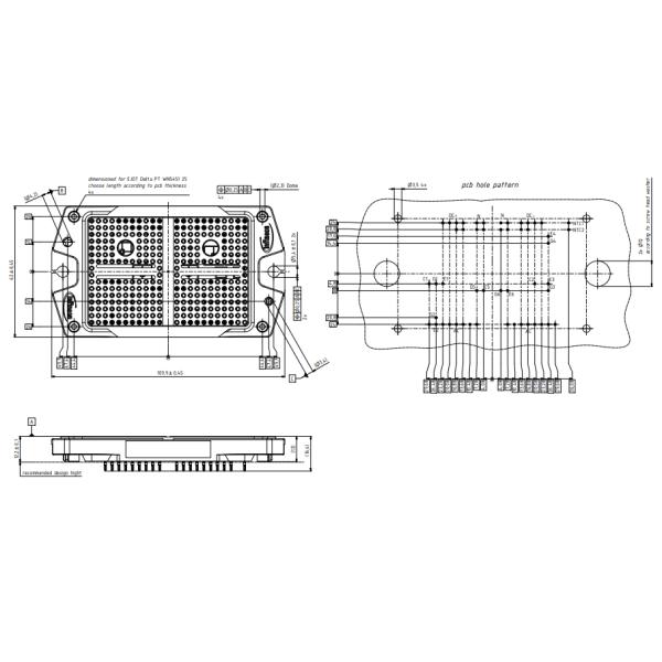 950V 400A Automotive IGBT Modules 3 Level IGBT Module F3L400R10W3S7B11BPSA1