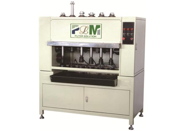 Buy 6 Station Cover Automatic Thread Tapping Machine With Spray Cooling System at wholesale prices