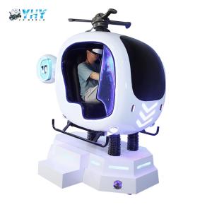 Quality Theme Park 9D VR Simulator Helicopter Flight Game Machine for sale