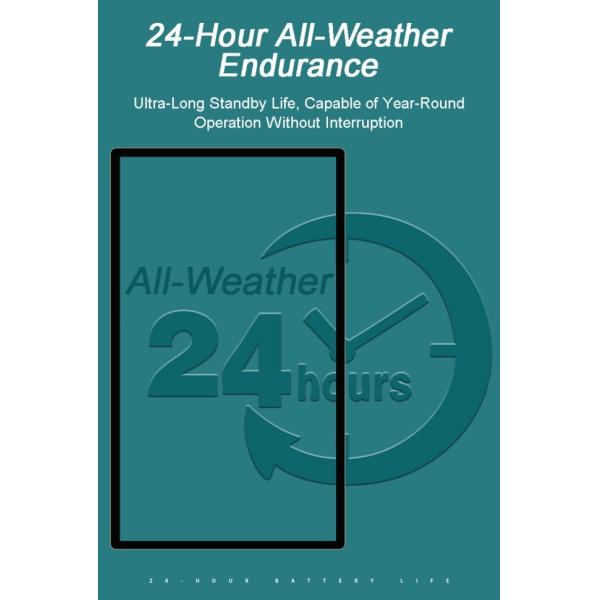 Fullscreen 75" 85" 4K LCD Advertising Display For Indoor Screen Advertising