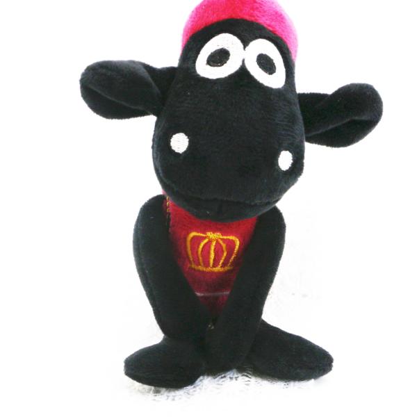 Buy Embroidery Pattern Hippo Key Chain , 3D cute plush keychain For Key at wholesale prices