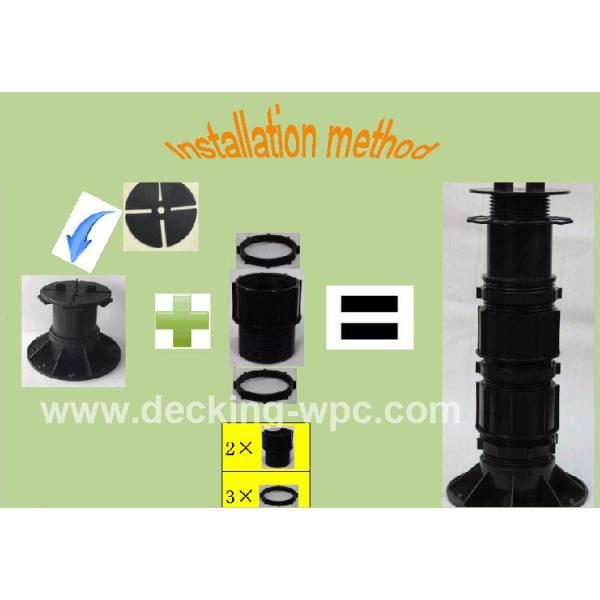 Modern Design Flooring Accessories Adjustable Plastic Pedestal for Paver Support