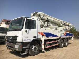 Quality Zoomlion 47M 5 Boom Used Concrete Pump Truck For Underground Construction for sale