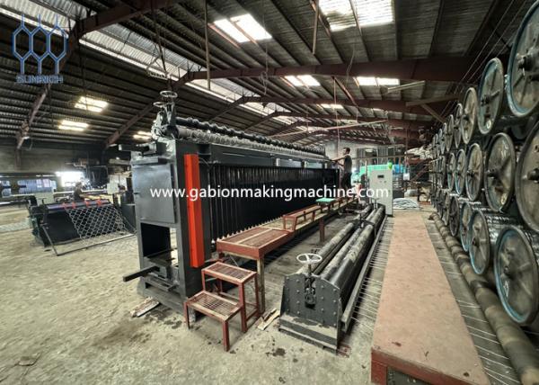 Buy 2m-4m Automatic Hexagonal Wire Netting Machine Wire Diameter 1.6-4.0mm Mesh Size 90x130mm at wholesale prices