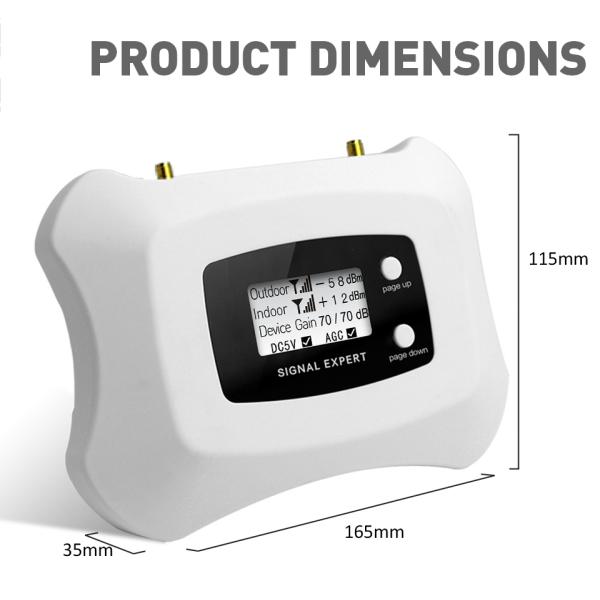 900MHz GSM Signal Booster Universal Cellular Antenna Amplifier Extender