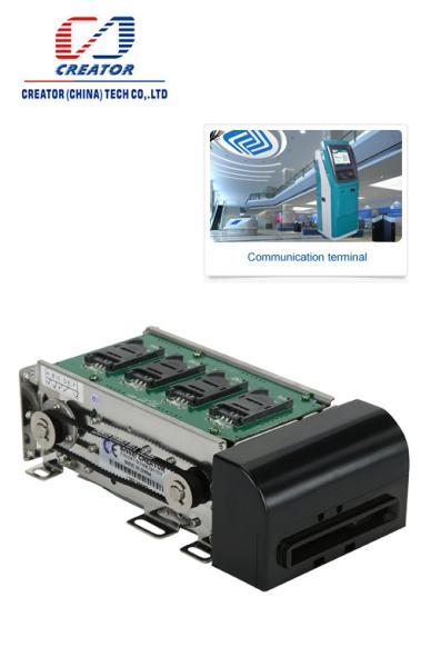 Buy Automatic Insertion Card Reader , Access Control IC Card Reader With EMV Certification at wholesale prices