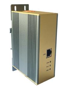 Quality DIN rail industrial poweline ethernet bridge PLC ethernet adapter for sale