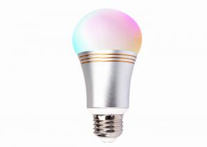 Quality Remote Control Led Light Bulbs Controlled By App , Dimmable RGB Light Bulb Wifi for sale