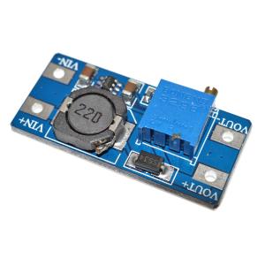 China DC 28V Blue Color Adjustable DC-DC Voltage Step Up Boost MT3608 Converter Module For Arduino Factory Outlet on sale