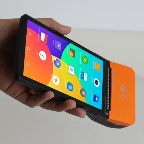 Buy Bluetooth 2.1 Handheld POS Payment Terminal With Fingerprint at wholesale prices