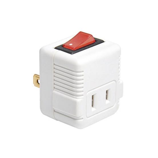 Buy Wall Power Socket And Wall Tap One Input 1 Outlet with Switch UL cUL passed at wholesale prices