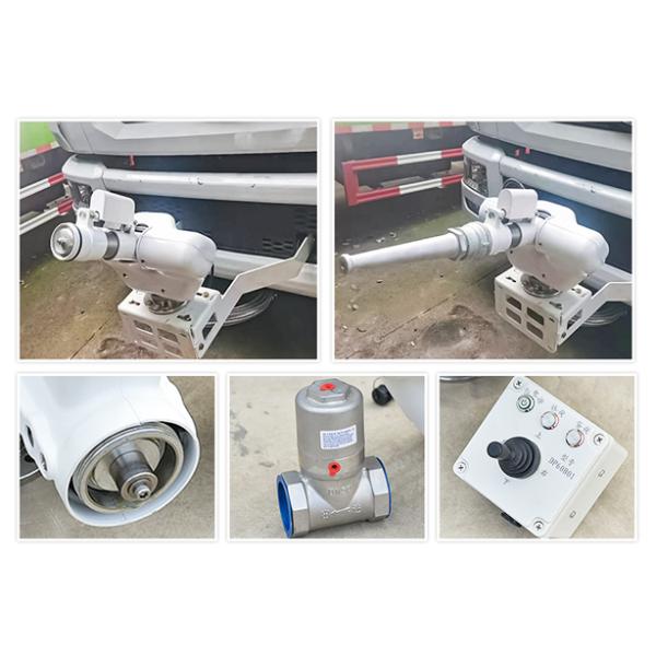 Customized Support OEM Intelligent Automatic Electric Water Cannon with 24V Remote Control and Max Flow of 1100LPM