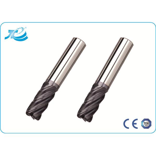 Carbide Corner Radius End Mill Milling Cutter Tools , Corner Rounding End Mill