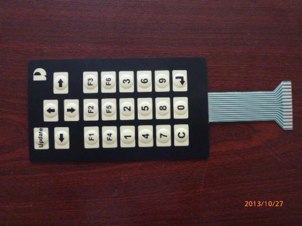 Buy Multi Touch Push Button Led Membrane Switch Keypad With Backlight at wholesale prices