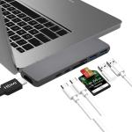 7 in 1 Type C Hub USB-C to 3 Port USB 3.0 Hub 1 Port HDM I USB C Hub with SD TF