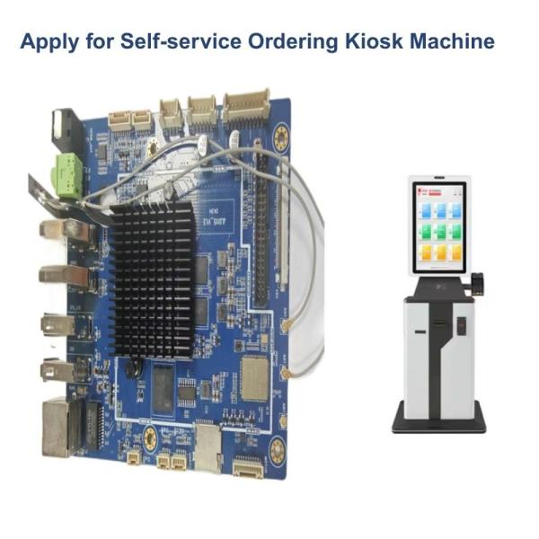 JLD-A03 PCBA Digital Signage Android Six USB HOST/OTG Control Board PCBA Motherboard