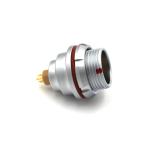 Self Locking Circular Push Pull Connectors ZEG 1K 8 Pin Socket Connector