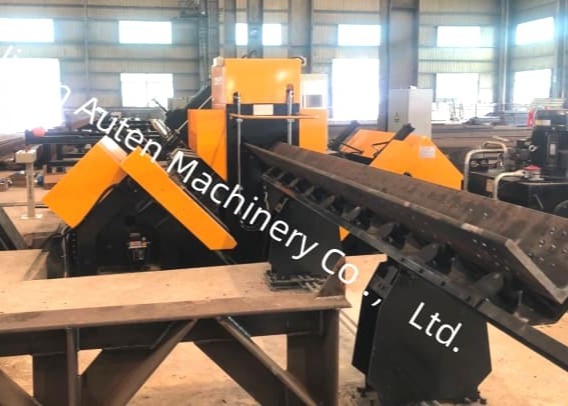 2 Groups 6 In Total Drill CNC Angle Drilling Machine 40m/Min Max Feeding Speed Of Angle