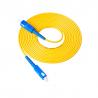 SC To SC OD 3.0mm Fiber Optic Patch Cables Simplex APC Patch Cord for sale