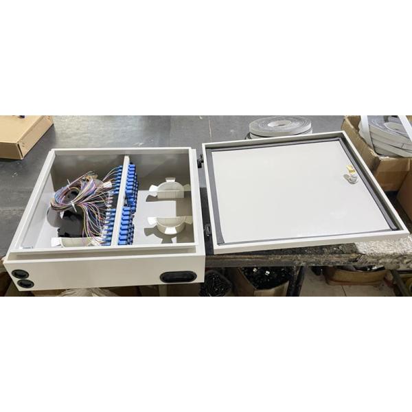 ODF Outdoor Pole Mount Enclosure FC Fiber Optic Splice Enclosure 24 Core