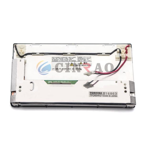 6.5 INCH Toshiba TFD65W21 TFT LCD Screen Display Panel For Car GPS Auto Spare Parts