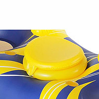 Inflatable Cooler Tube The two-person design