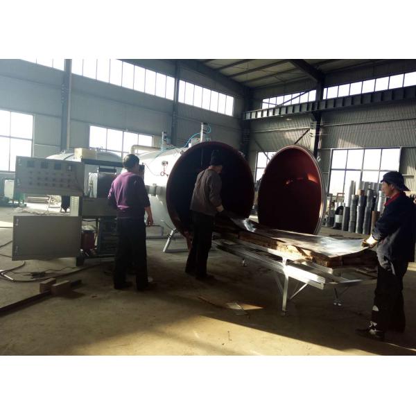 Automatic Control Pressure Kiln Wood Drying Equipment Energy Saving