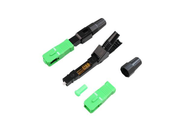 Buy FTTH Quickly Drop Cable Termination Mechanical Splice SC/APC  Single Mode 60mm Fiber Optic Fast Connector for ONU & Node at wholesale prices
