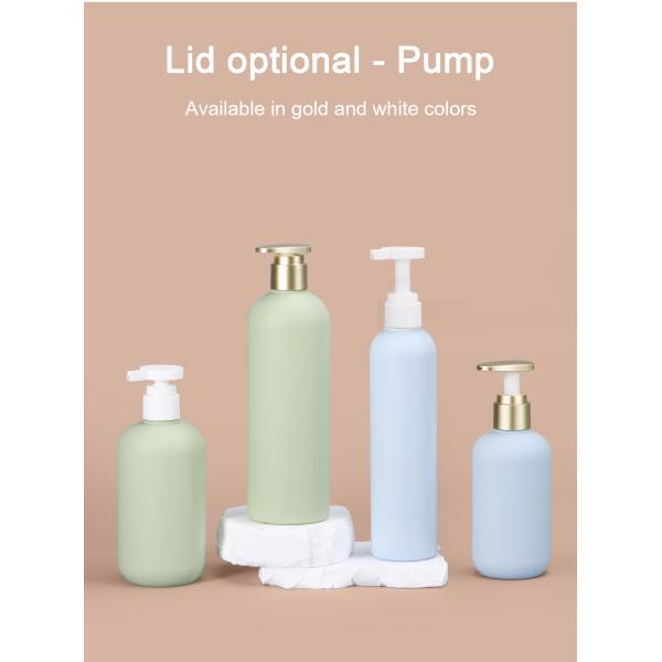 Travel Size 100ml 3.4oz Plastic Shampoo Bottles with Pump Cap