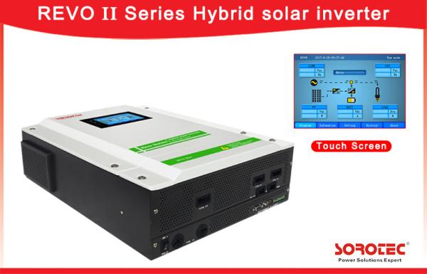 Buy Solar Hybrid Energy Storage Inverter Output Power Factor PF 1.0 With Touch Display Screen at wholesale prices