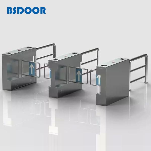 Buy Pedestrian Security RS485 Swing Barrier Turnstile Automatic Entry System at wholesale prices