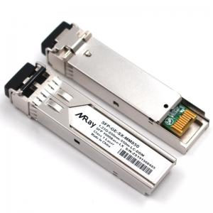 China LC DDM SFP Transceiver Modules 1000BASE SX Multimode 850nm 550m on sale