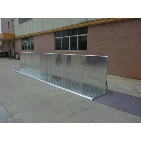 Portable Foldable Aluminum Crowd Control Barrier For Concert Security